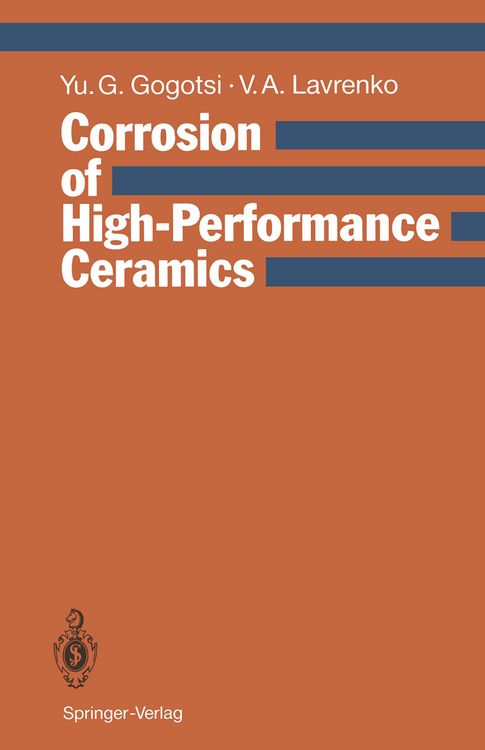 Produktbild: Corrosion of High-Performance Ceramics