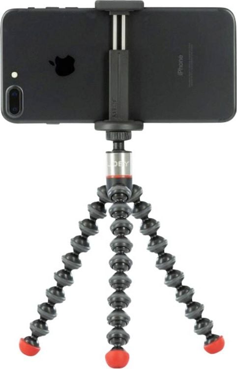 Produktbild: JOBY GripTight™ONE GP Magnetic Impulse™ Stativ-Set 1/4 Zoll Schwarz inkl. Smartphonehalter