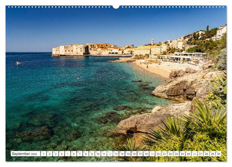 Produktbild: Kroatien - Dalmatien (Wandkalender 2026 DIN A2 quer), CALVENDO Monatskalender