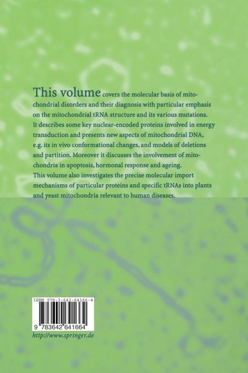 Produktbild: Mitochondrial Diseases
