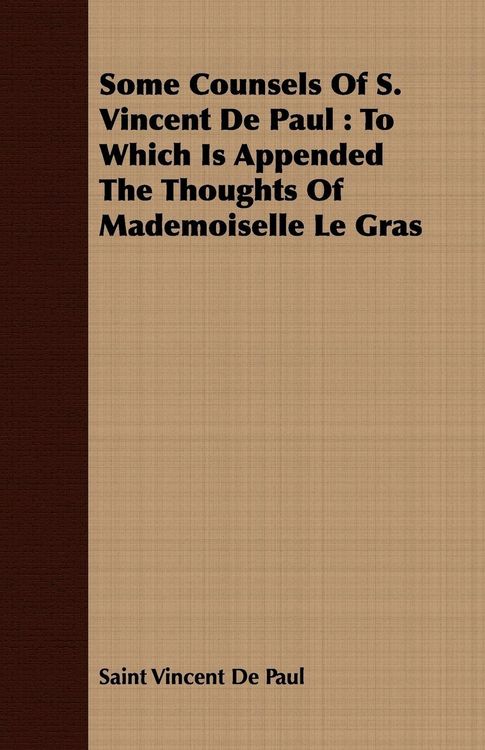 Produktbild: Some Counsels Of S. Vincent De Paul