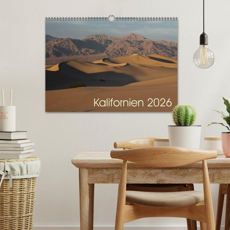 Produktbild: Kalifornien 2026 (Wandkalender 2026 DIN A3 quer), CALVENDO Monatskalender