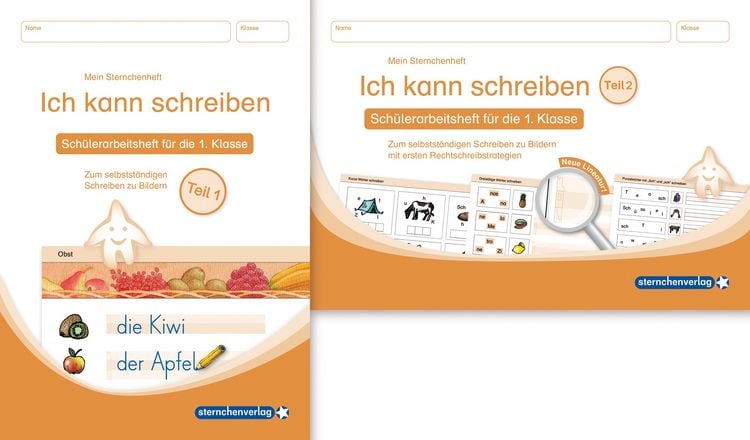 Produktbild: Ich kann schreiben Teil 1 und 2 im Set - Sch&uuml;lerarbeitshefte f&uuml;r die 1. Klasse