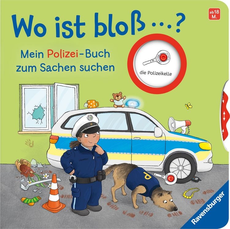 Produktbild: Wo ist blo&szlig; &hellip;? - Mein Polizei-Buch zum Sachen suchen