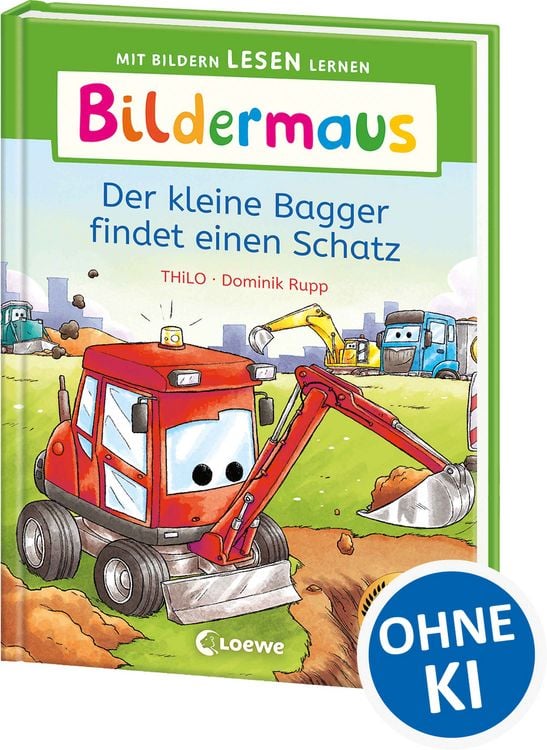 Produktbild: Bildermaus - Der kleine Bagger findet einen Schatz