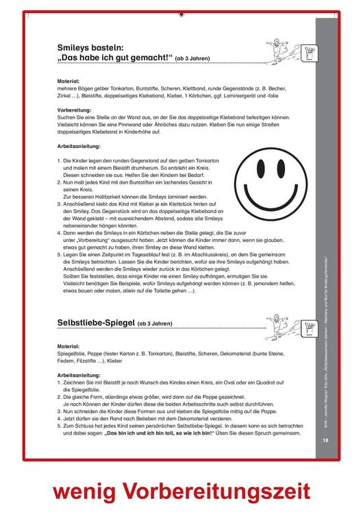 Produktbild: Kita aktiv Projektmappe Selbstbewusstsein st&auml;rken