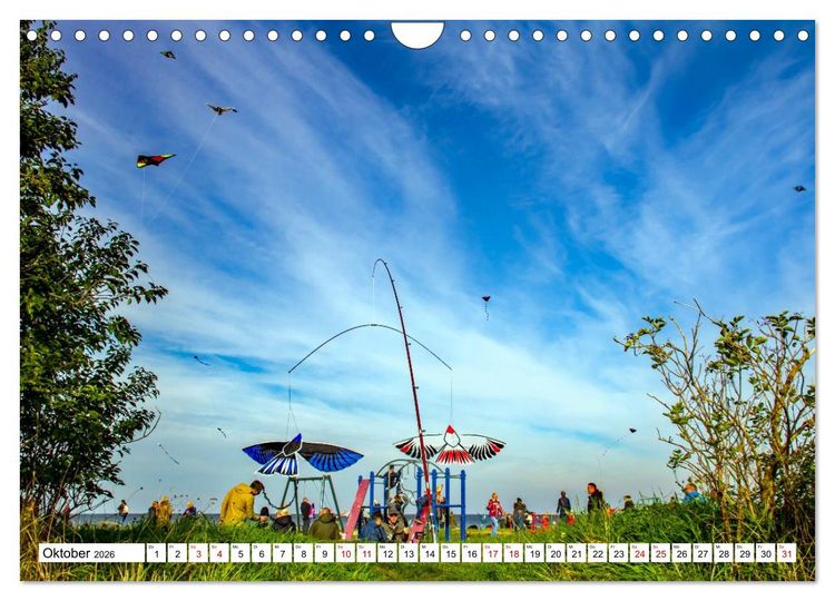 Produktbild: Naturparadies Zierow - Ostsee Idylle pur in der Wismarer Bucht (Wandkalender 2026 DIN A4 quer), CALVENDO Monatskalender