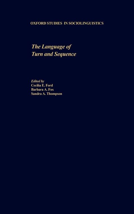 Produktbild: The Language of Turn and Sequence