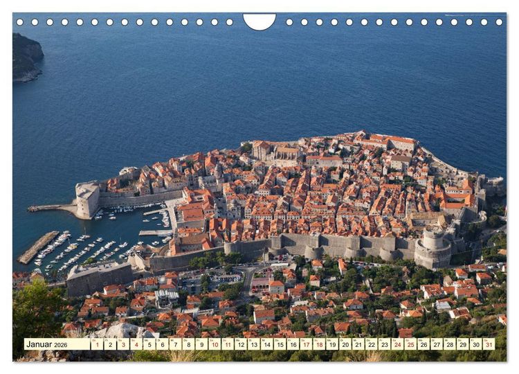 Produktbild: Kroatien - Streifz&uuml;ge durch atemberaubende Kulturlandschaften (Wandkalender 2026 DIN A4 quer), CALVENDO Monatskalender
