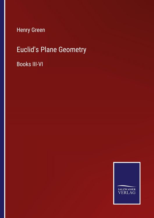 Produktbild: Euclid's Plane Geometry