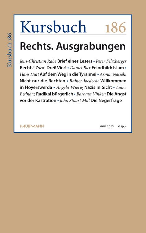 Produktbild: Kursbuch 186