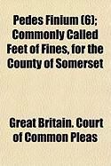 Produktbild: Pedes Finium (6); Commonly Called Feet of Fines, for the County of Somerset