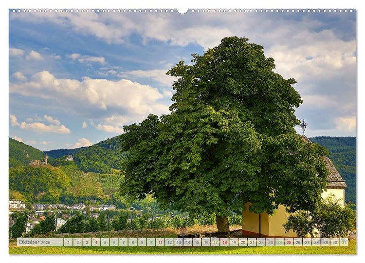 Produktbild: BERNKASTEL-KUES (hochwertiger Premium Wandkalender 2026 DIN A2 quer), Kunstdruck in Hochglanz