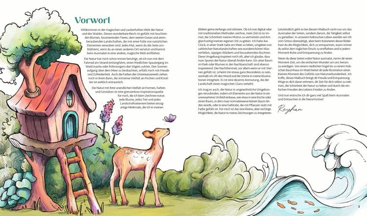 Produktbild: Meine Ausmalwelt: Wald und Natur