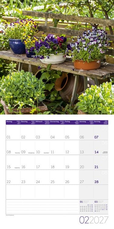 Produktbild: In meinem Garten Kalender 2027 - 30x30 - Art12