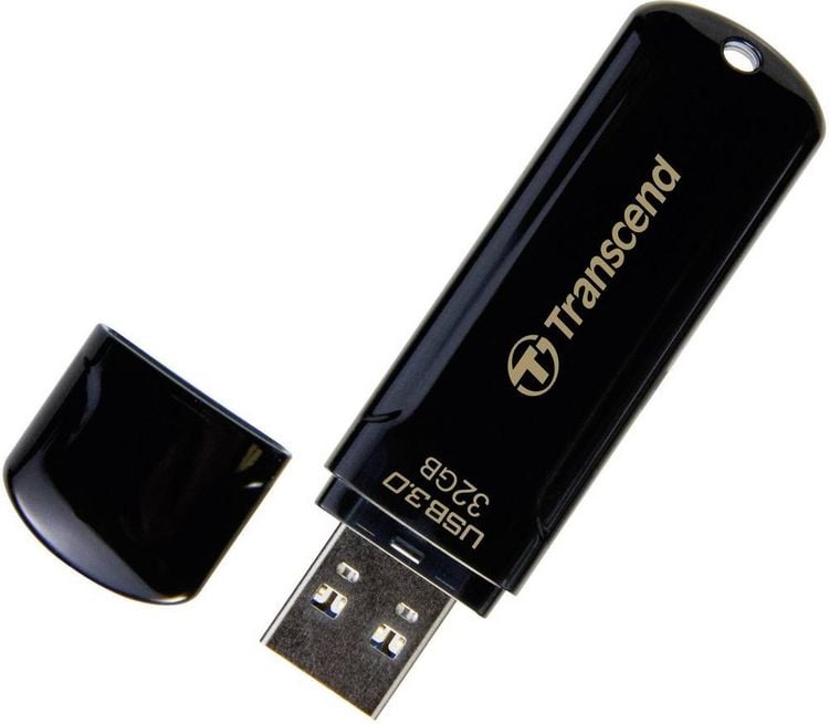 Produktbild: Transcend JetFlash&reg; 700 USB-Stick 32 GB Schwarz TS32GJF700 USB-A (USB 3.2 Gen 1)