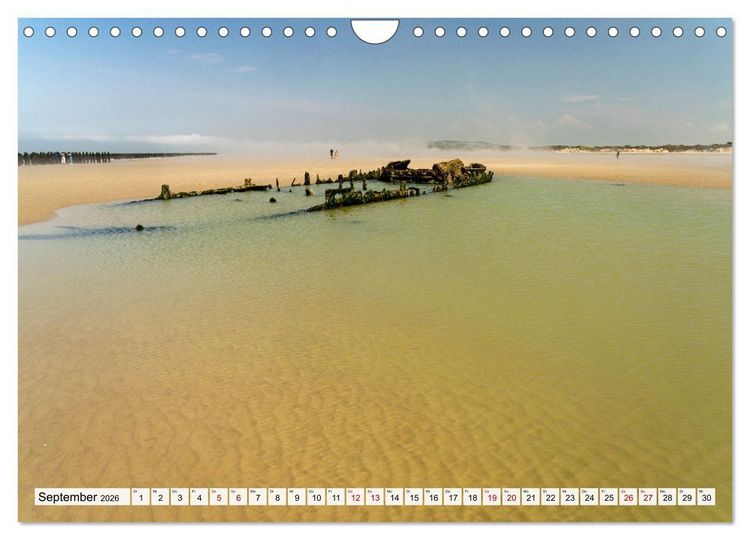 Produktbild: Frankreich - Calais und die Opalk&uuml;ste (Wandkalender 2026 DIN A4 quer), CALVENDO Monatskalender