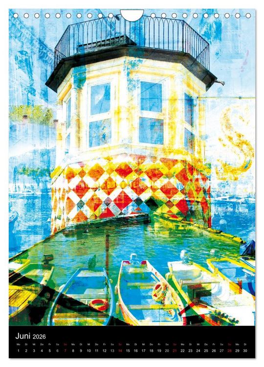 Produktbild: reflections (Wandkalender 2026 DIN A4 hoch), CALVENDO Monatskalender