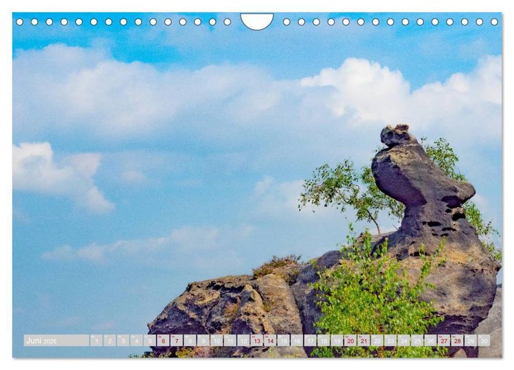 Produktbild: Naturpark Zittauer Gebirge (Wandkalender 2026 DIN A4 quer), CALVENDO Monatskalender