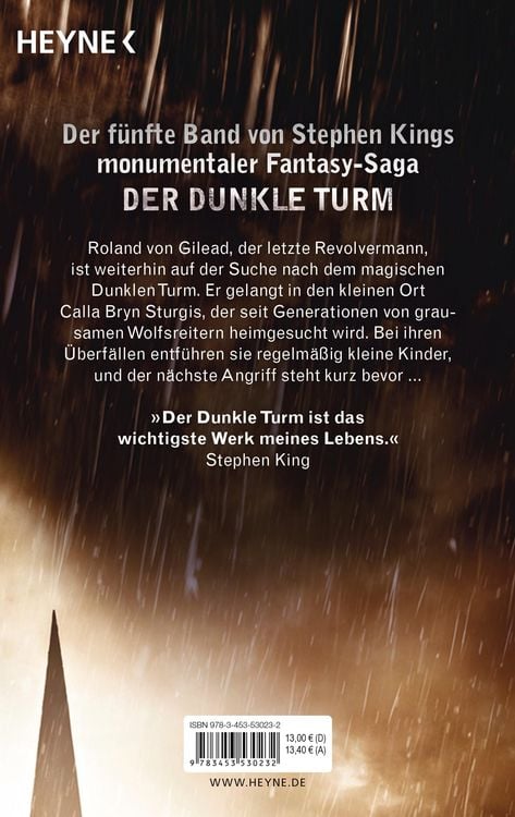 Produktbild: Wolfsmond / Der dunkle Turm Band 5