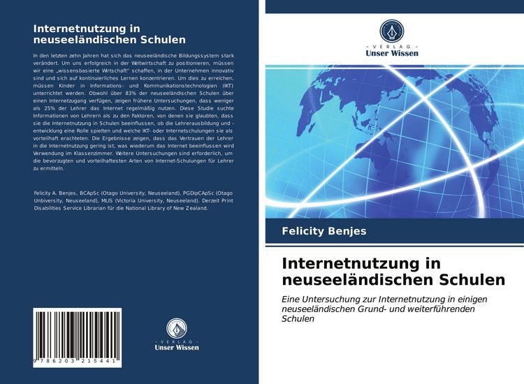 Produktbild: Internetnutzung in neuseel&auml;ndischen Schulen
