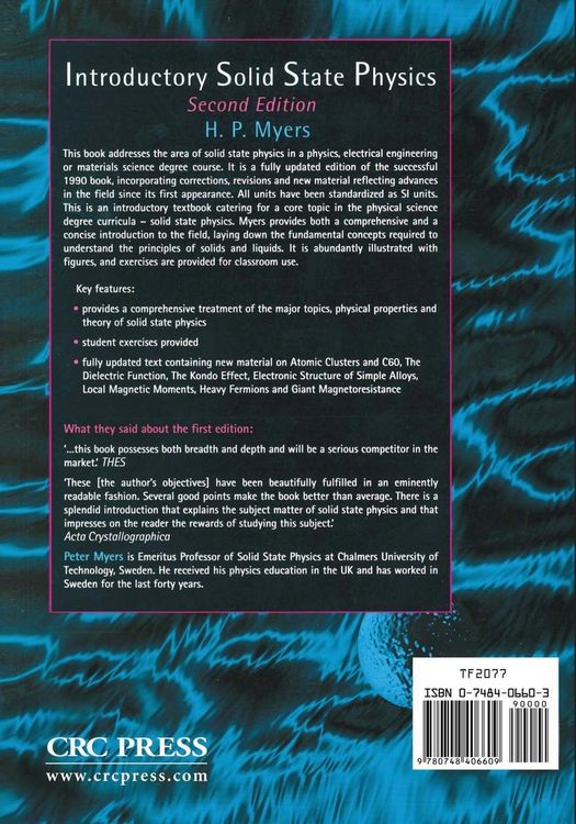 Produktbild: Introductory Solid State Physics