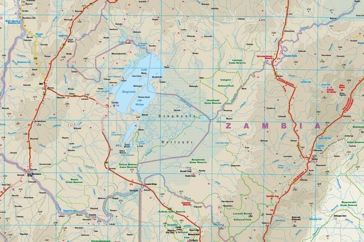 Produktbild: Reise Know-How Landkarte Sambia / Zambia (1:1.000.000)