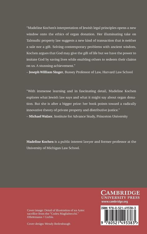 Produktbild: Organ Donation and the Divine Lien in Talmudic Law