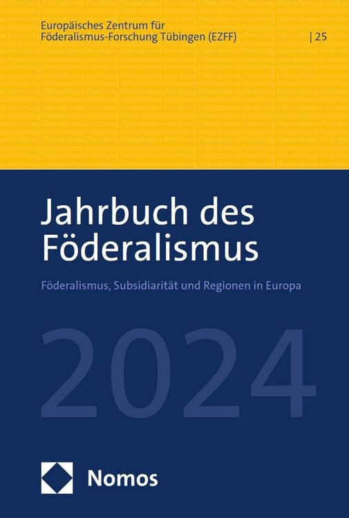 Produktbild: Jahrbuch des F&ouml;deralismus 2024