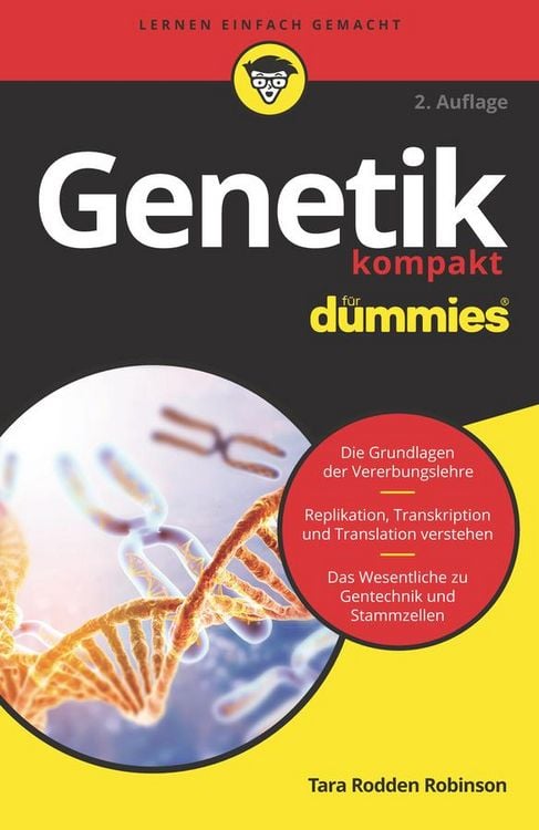 Bild vom Artikel Genetik kompakt für Dummies vom Autor Tara Rodden Robinson