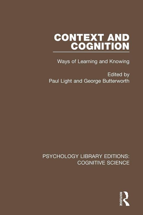Produktbild: Context and Cognition