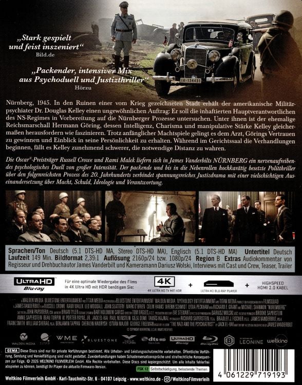 Produktbild: N&uuml;rnberg (4K Ultra HD+Blu-ray)