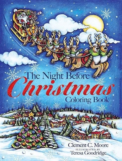 Produktbild: The Night Before Christmas Coloring Book