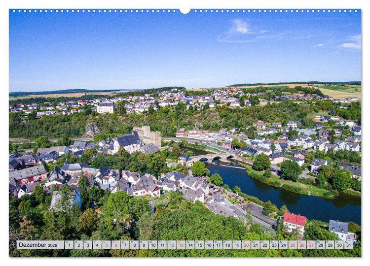 Produktbild: Ausblicke - Mittelhessen von Oben (Wandkalender 2026 DIN A2 quer), CALVENDO Monatskalender