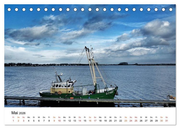 Produktbild: Wieder an der Nordsee (Tischkalender 2026 DIN A5 quer), CALVENDO Monatskalender