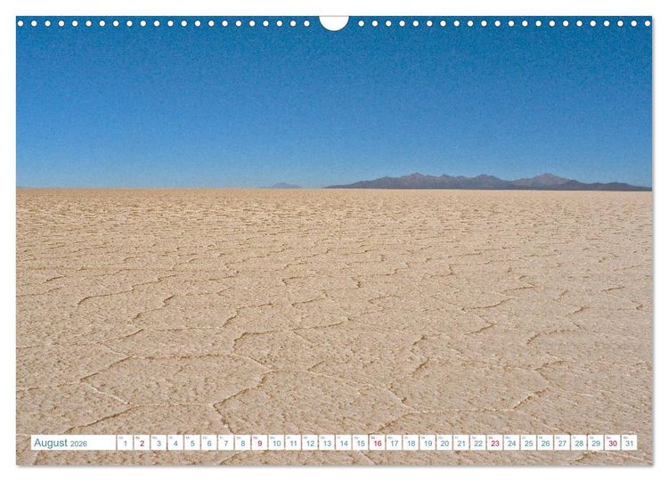 Produktbild: Bolivien - Land und Leute (Wandkalender 2026 DIN A3 quer), CALVENDO Monatskalender