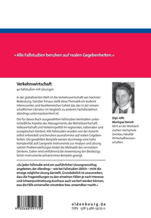 Produktbild: Verkehrswirtschaft