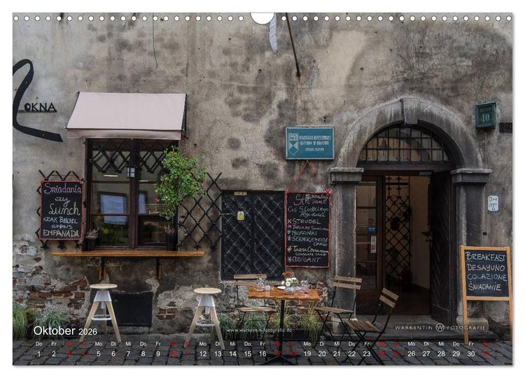 Produktbild: Krakau live (Wandkalender 2026 DIN A3 quer), CALVENDO Monatskalender