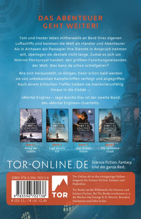 Produktbild: Mortal Engines - Jagd durchs Eis