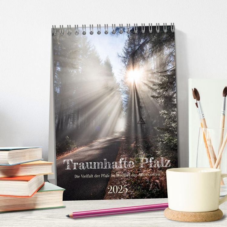 Produktbild: Traumhafte Pfalz (Tischkalender 2025 DIN A5 hoch), CALVENDO Monatskalender