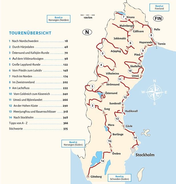 Produktbild: Entdeckertouren mit dem Wohnmobil Schweden - Der Norden