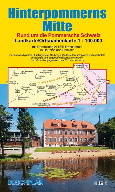 Produktbild: Landkarte Hinterpommerns Mitte