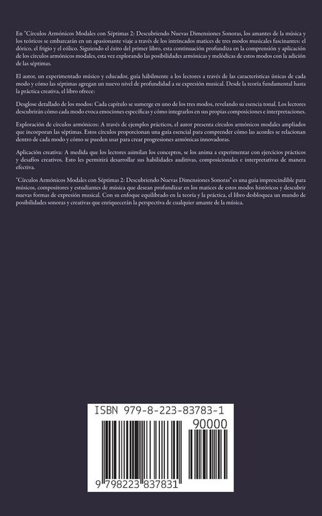 Produktbild: C&iacute;rculos arm&oacute;nicos modales con s&eacute;ptimas 2