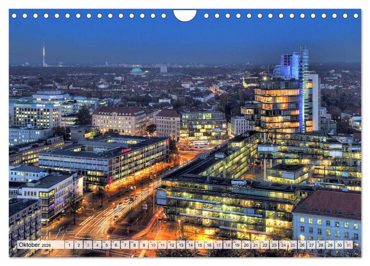 Produktbild: Hannover ist bunt (Wandkalender 2026 DIN A4 quer), CALVENDO Monatskalender