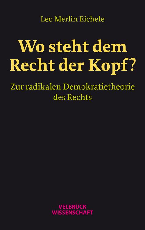 Produktbild: Wo steht dem Recht der Kopf?