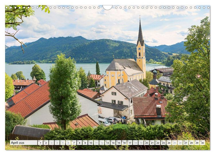 Produktbild: Schliersee-Idylle (Wandkalender 2026 DIN A3 quer), CALVENDO Monatskalender