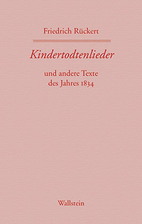 Produktbild: Kindertodtenlieder