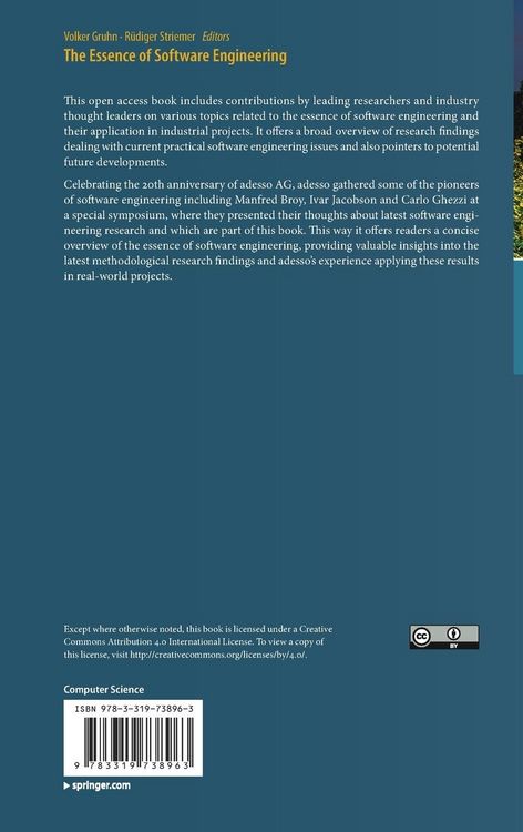 Produktbild: The Essence of Software Engineering