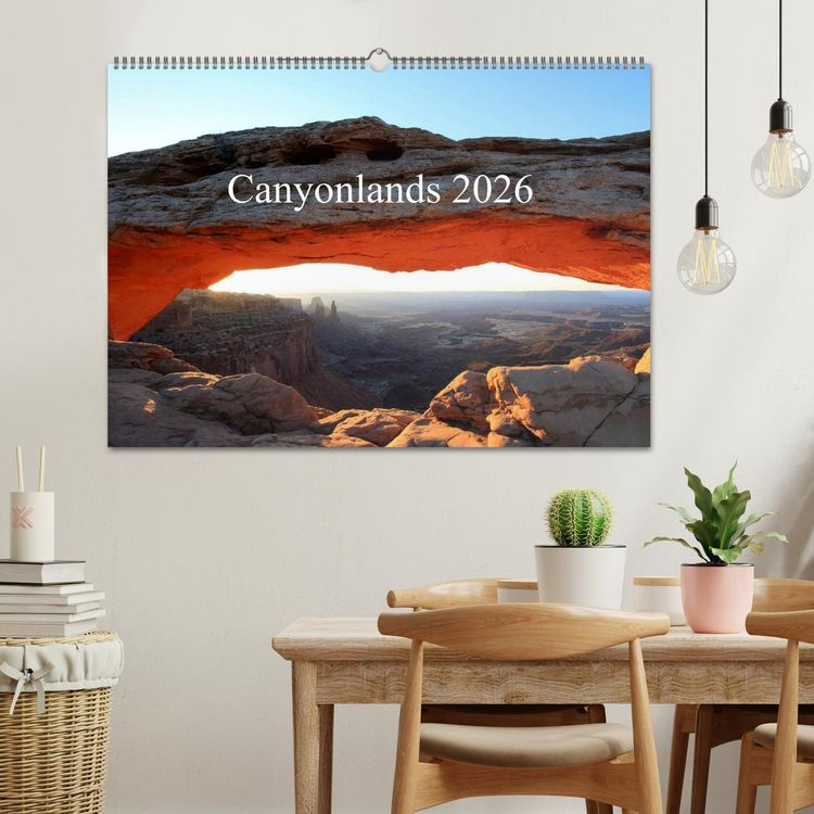 Produktbild: Canyonlands 2026 (Wandkalender 2026 DIN A2 quer), CALVENDO Monatskalender