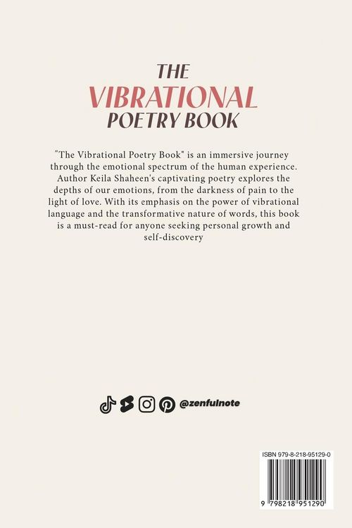 Produktbild: The Vibrational Poetry Book